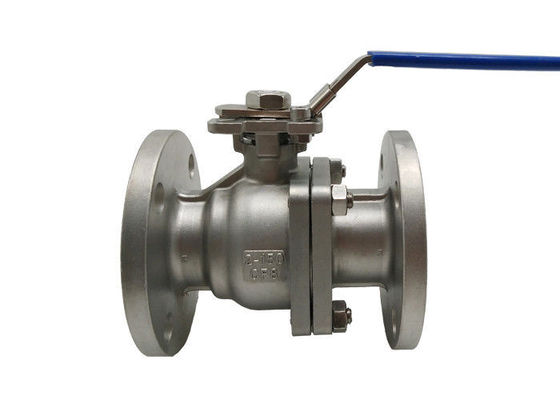 Buen precio Vávula de bola ensanchada de acero inoxidable estándar del ANSI 150LB CF8 en línea