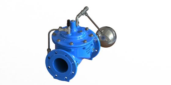 Buen precio Válvula de Water Level Float del piloto SS304, válvula de control llano revestida DE EPOXY del flotador en línea