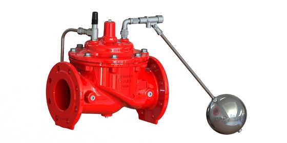 Buen precio FBE cubrió la válvula de flotador automática, válvula actuada flotador remoto en línea
